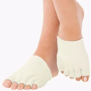 1 Pair Compression Toe Separating Socks Heel Pain Relief New Sport Socks calcetines
