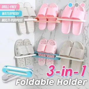 3-in-1 Waterproof Foldable Holder