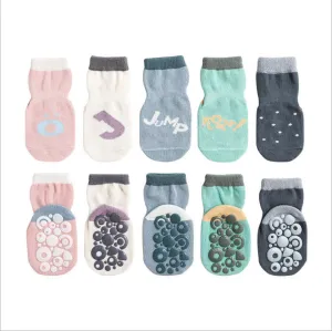Cotton Non-Slip Socks for Toddlers