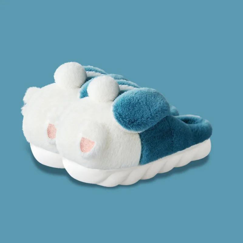 Cute Bunny Plush Slippers