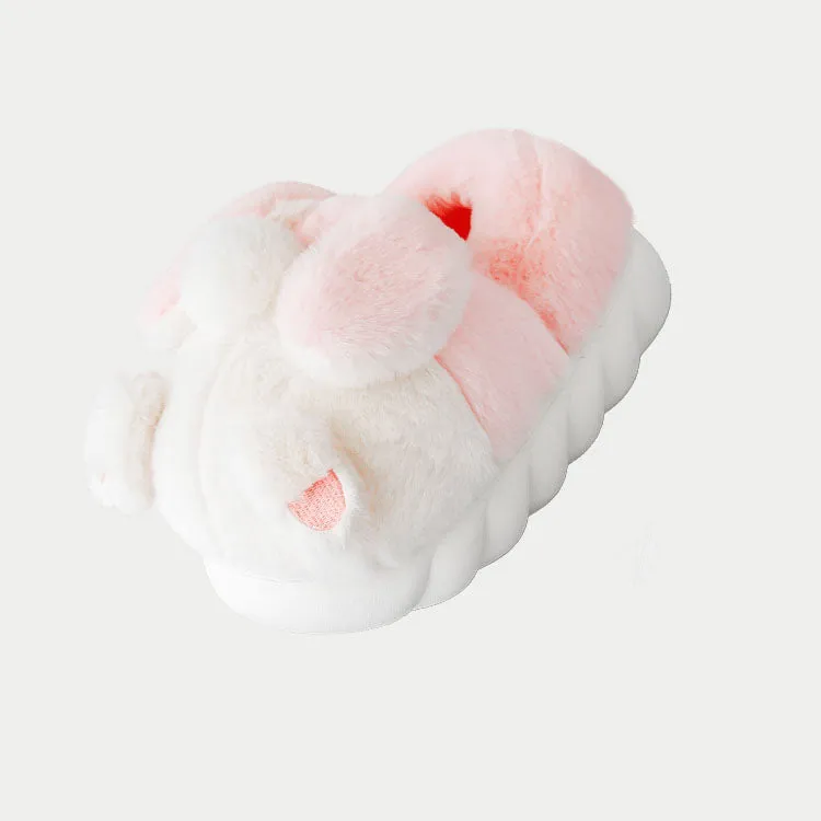 Cute Bunny Plush Slippers