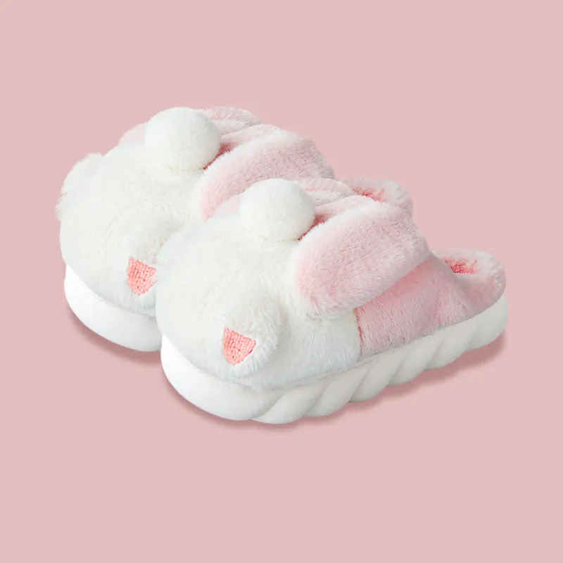 Cute Bunny Plush Slippers