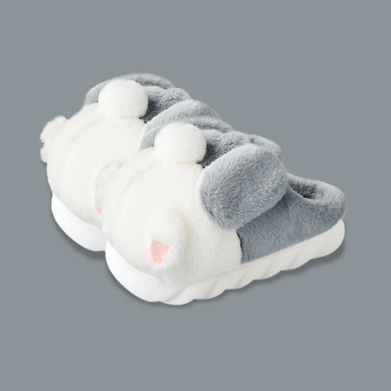 Cute Bunny Plush Slippers