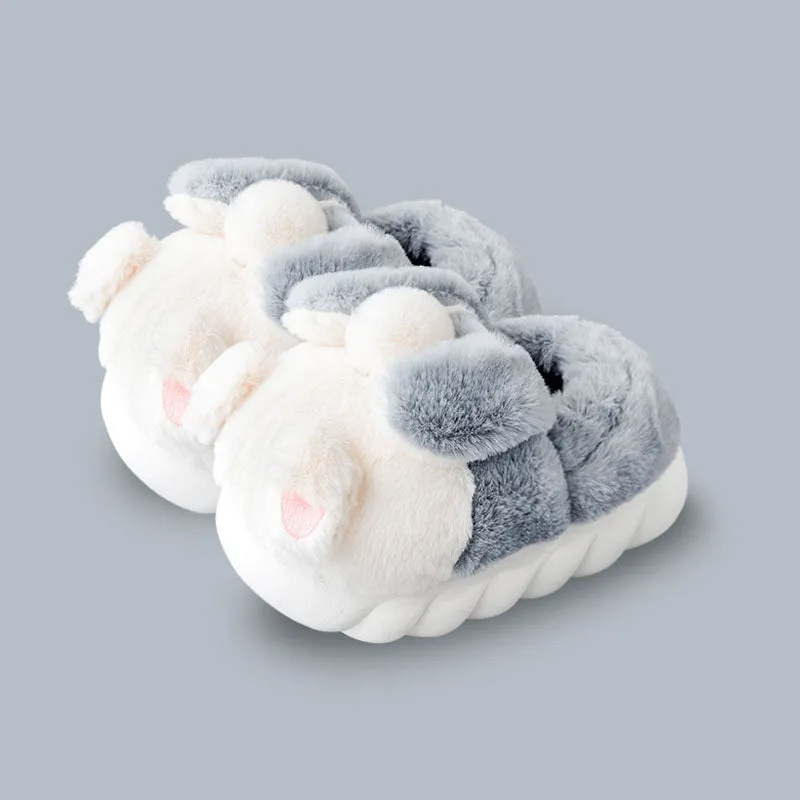 Cute Bunny Plush Slippers