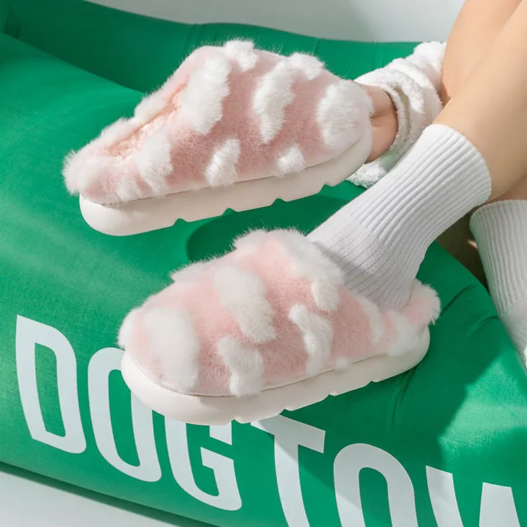 Cute Cloud Cotton Slippers