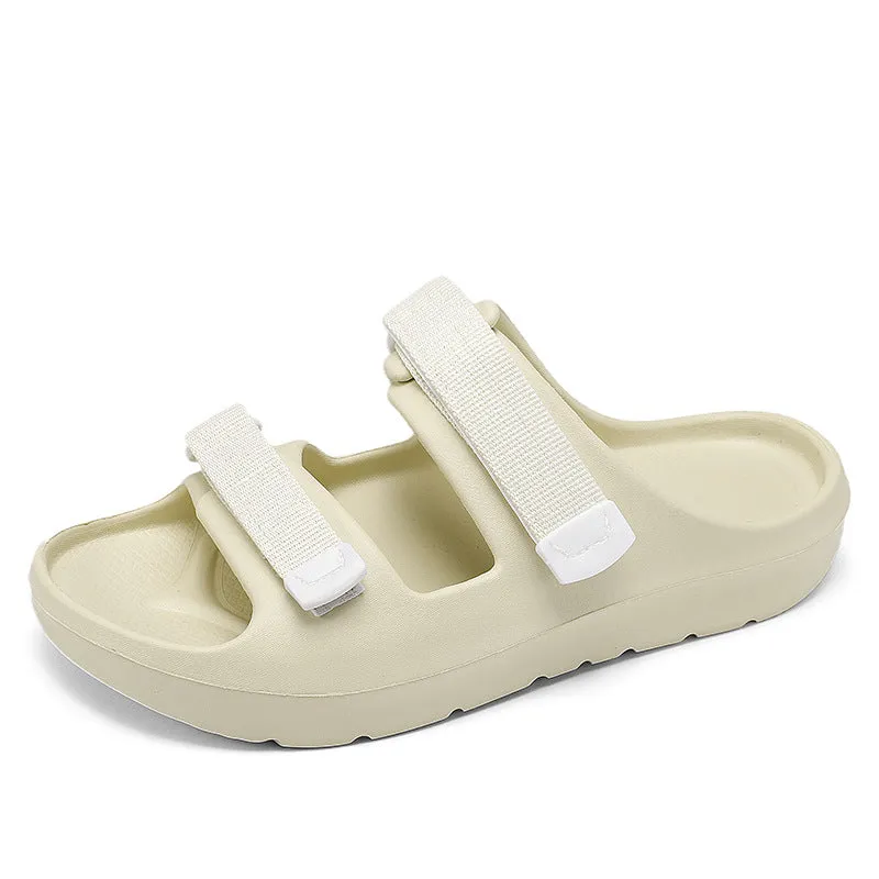 Cuzcare Men Waterproof EVA Sandals Memory Foam Slippers