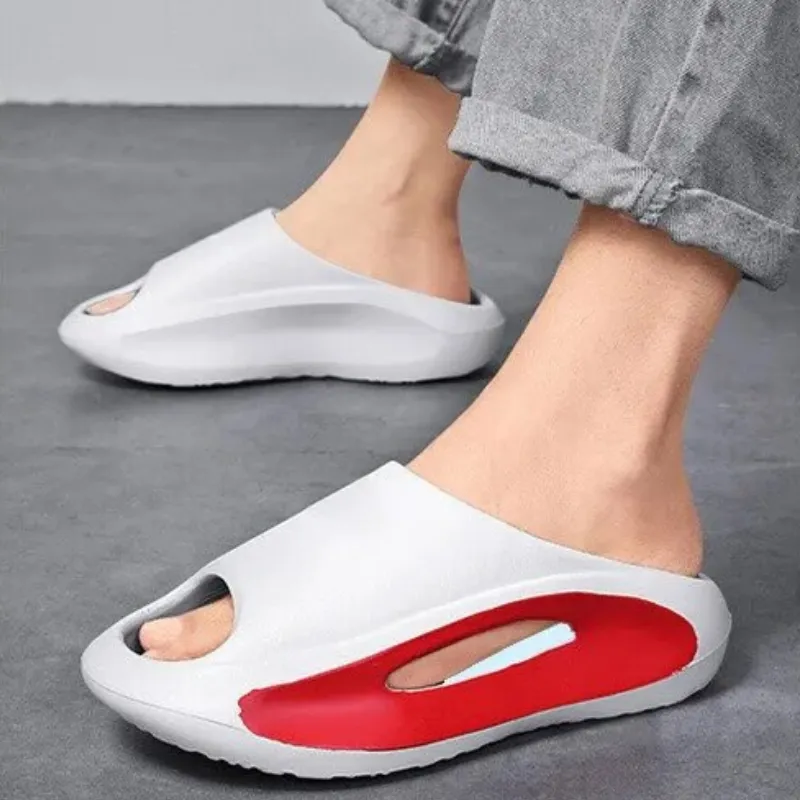 Cuzcare Unisex Slippers AirLift Thick Bottom Foam Platform Slides