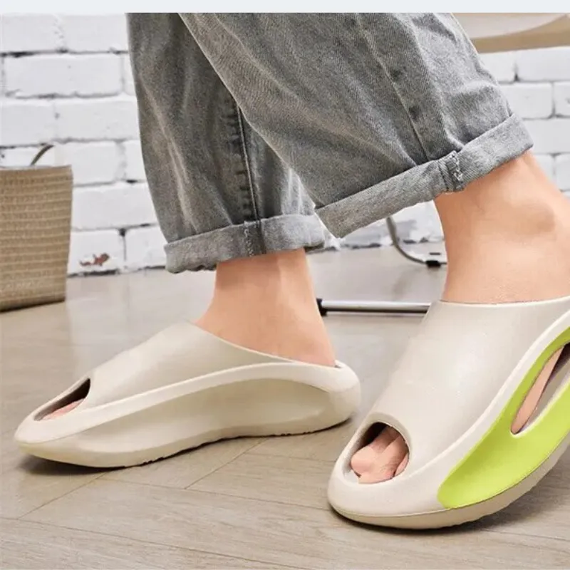 Cuzcare Unisex Slippers AirLift Thick Bottom Foam Platform Slides