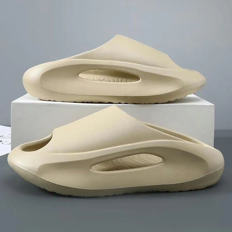 Cuzcare Unisex Slippers AirLift Thick Bottom Foam Platform Slides