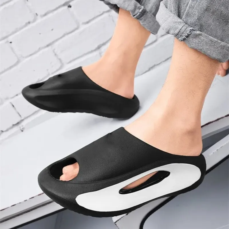 Cuzcare Unisex Slippers AirLift Thick Bottom Foam Platform Slides