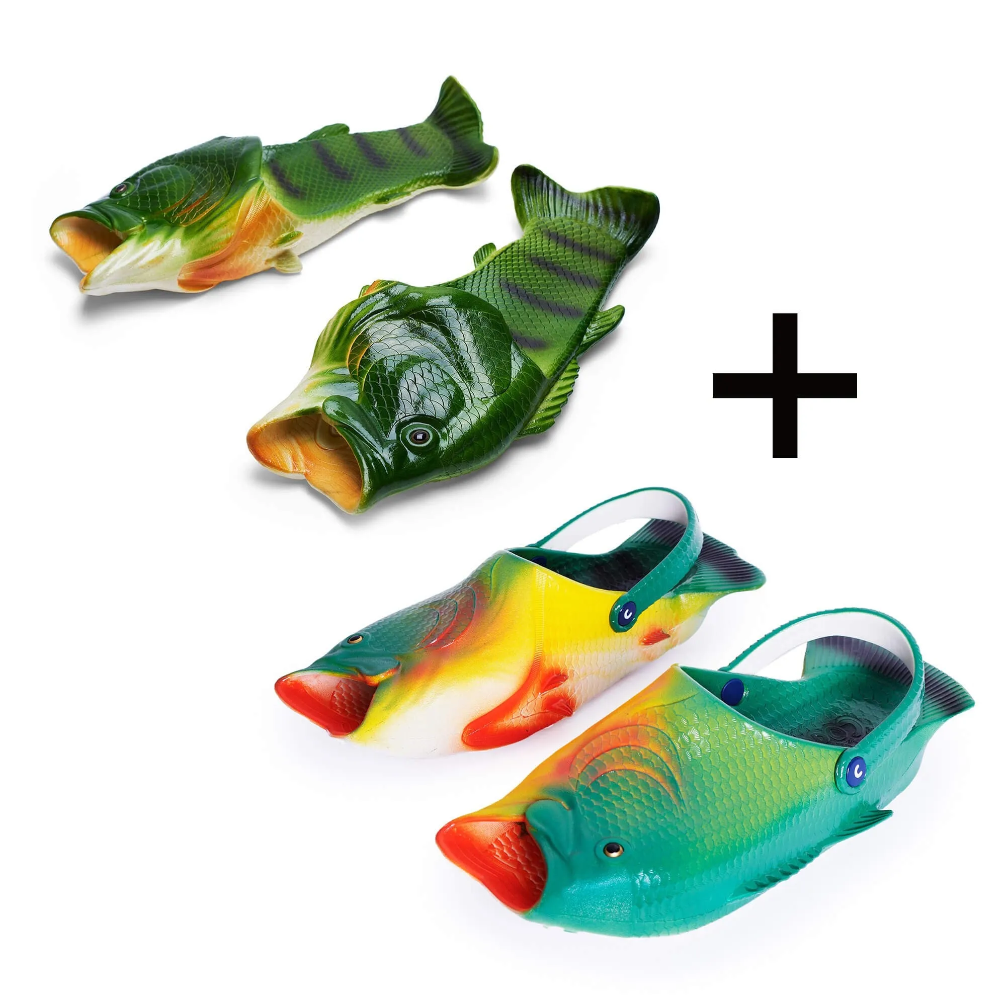 Fish Flip Flops Sport Mode Bundle