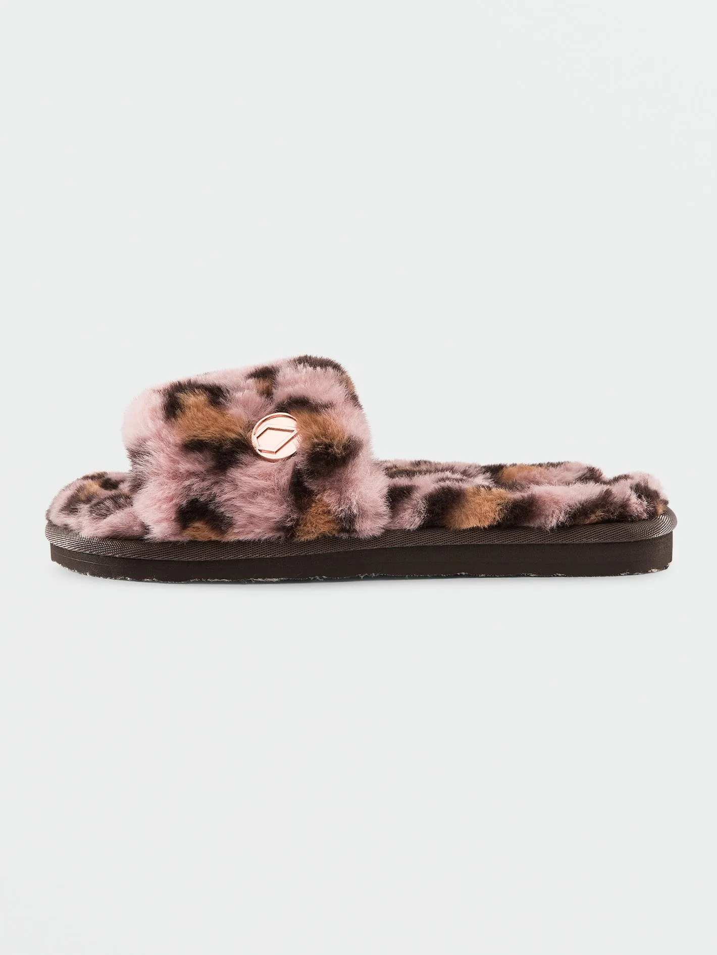 Girls Lived in Lounge Slippers - Raisin