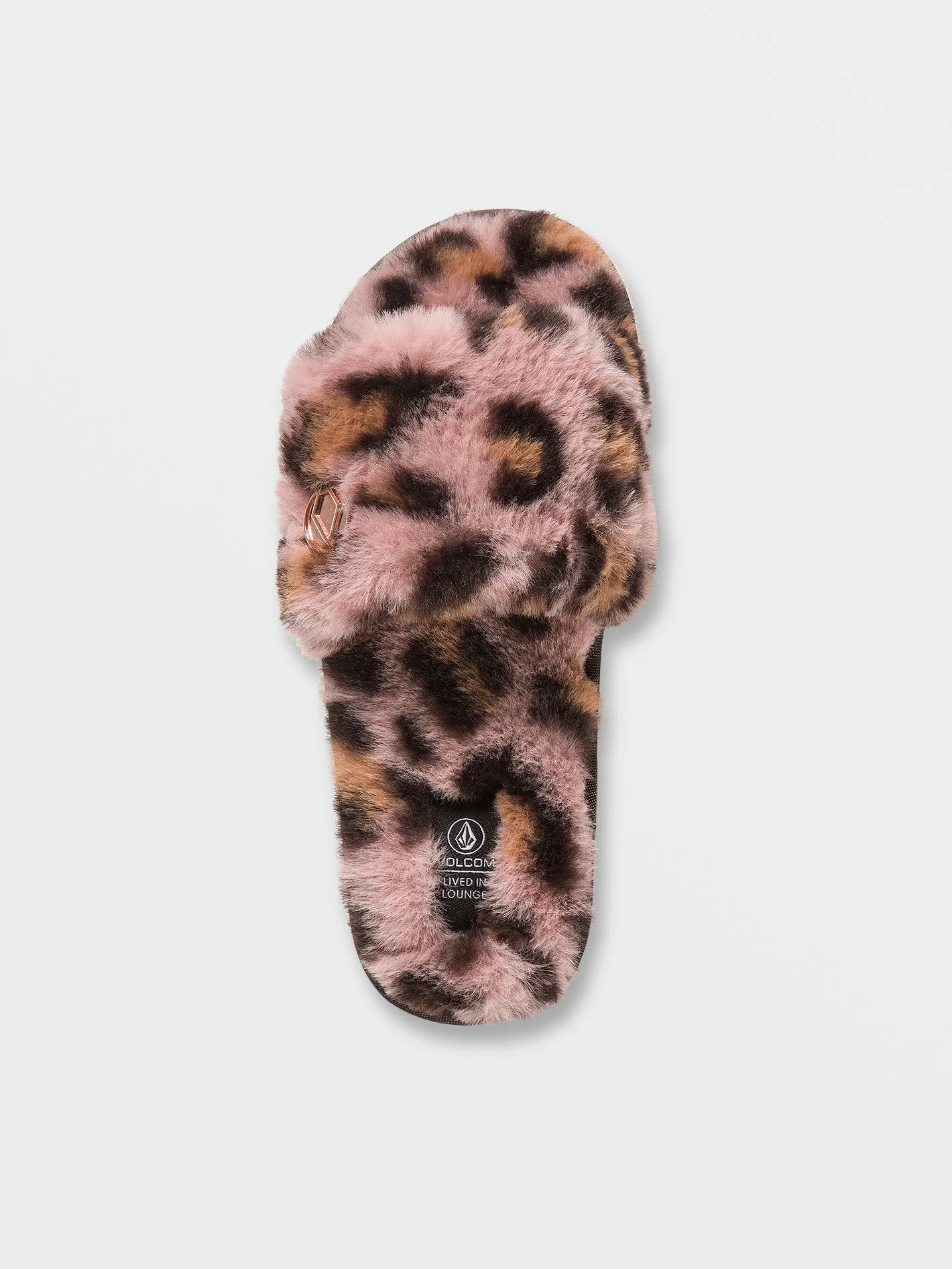 Girls Lived in Lounge Slippers - Raisin