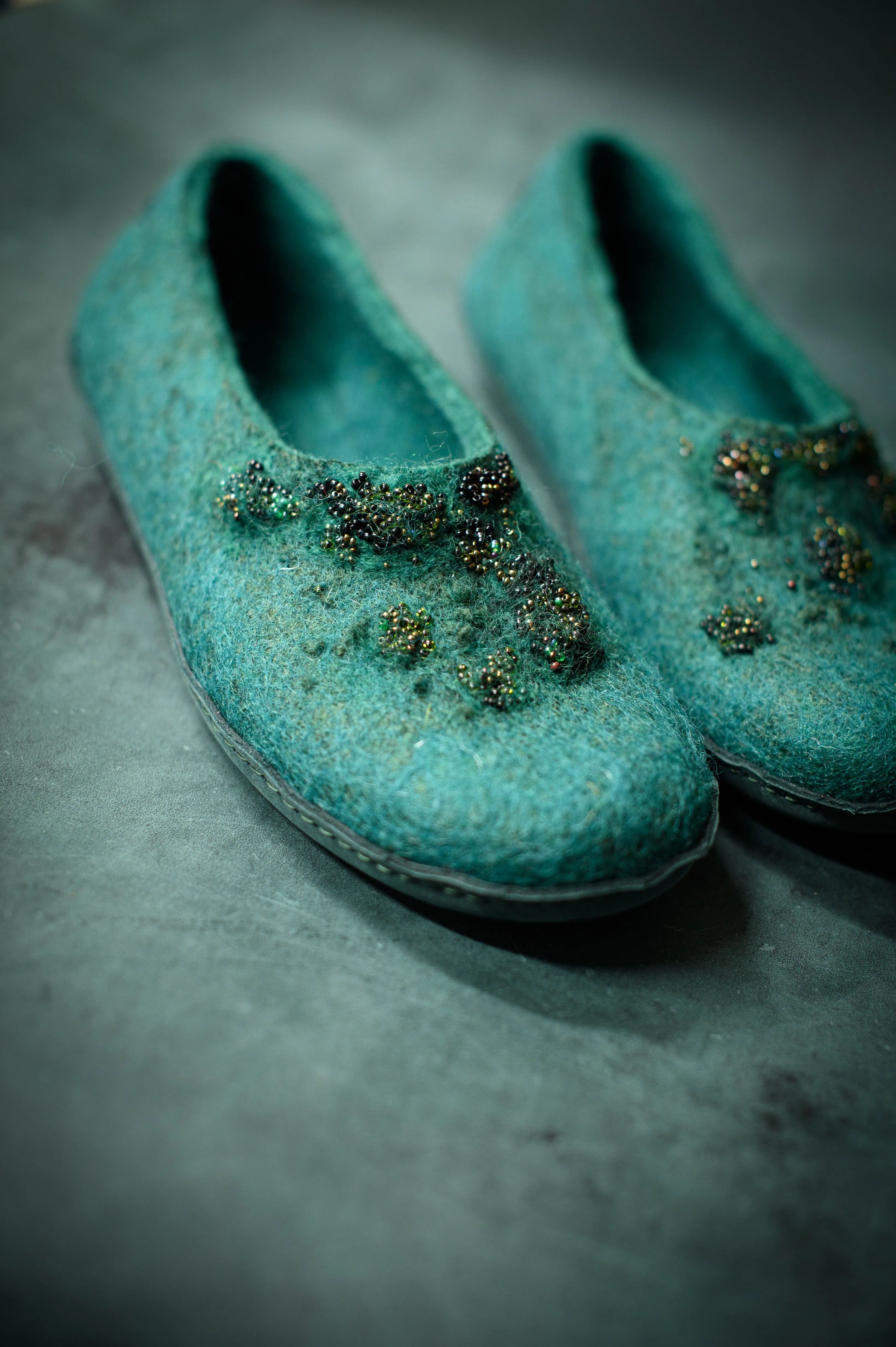 Green Wood - ballerinas slippers