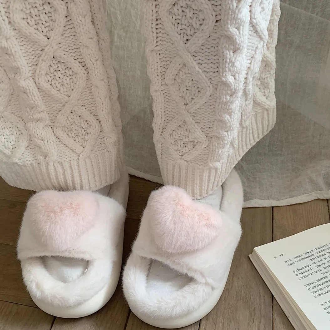 Heart Slippers