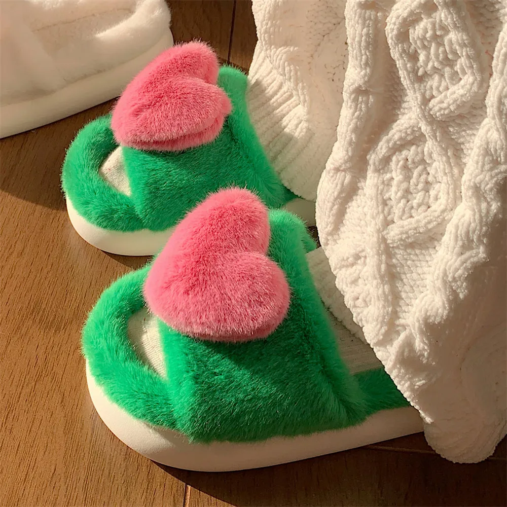 Heart Slippers