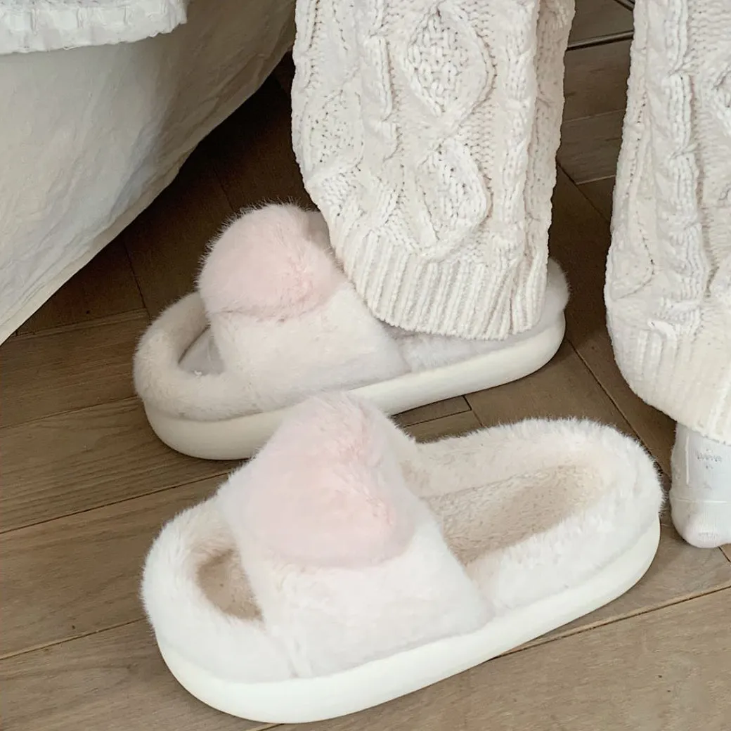 Heart Slippers