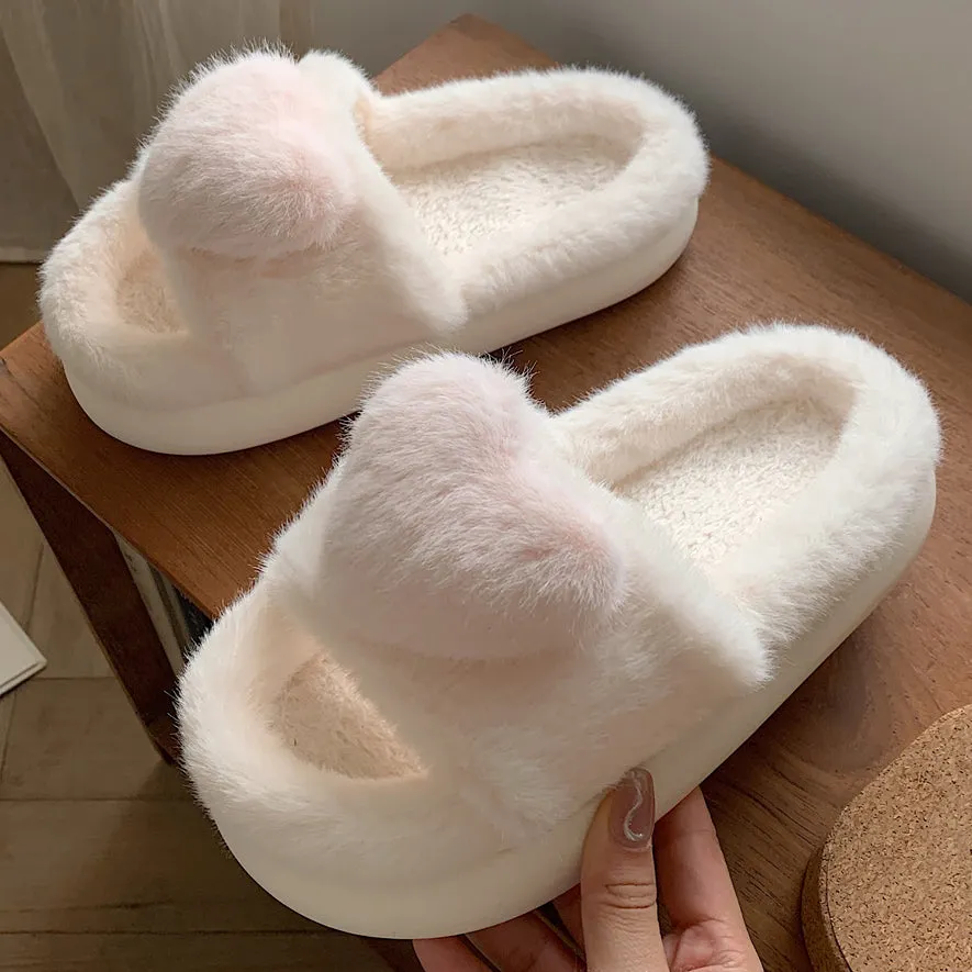 Heart Slippers