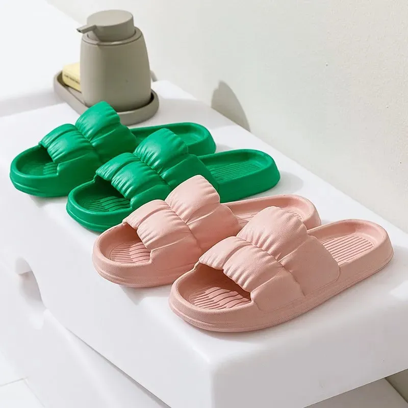 Indoor Home Soft Sole Cloud Slippers for Women