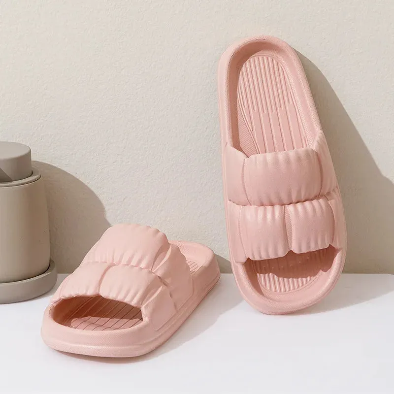 Indoor Home Soft Sole Cloud Slippers for Women