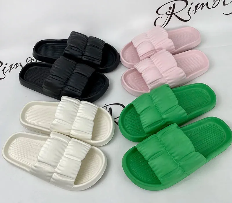 Indoor Home Soft Sole Cloud Slippers for Women