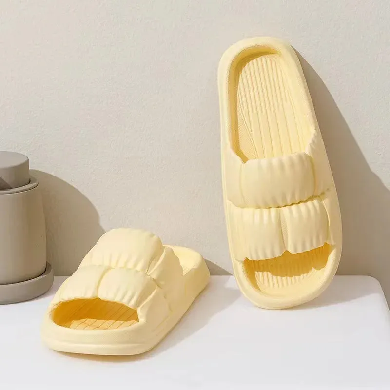 Indoor Home Soft Sole Cloud Slippers for Women
