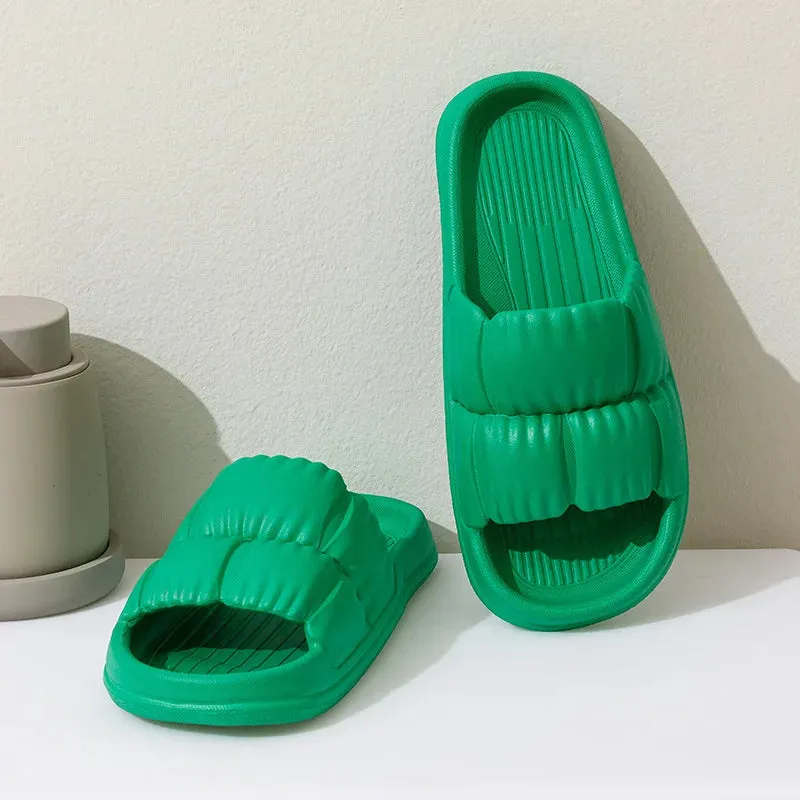 Indoor Home Soft Sole Cloud Slippers for Women