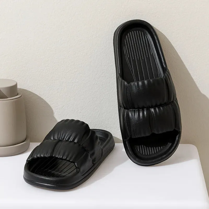 Indoor Home Soft Sole Cloud Slippers for Women