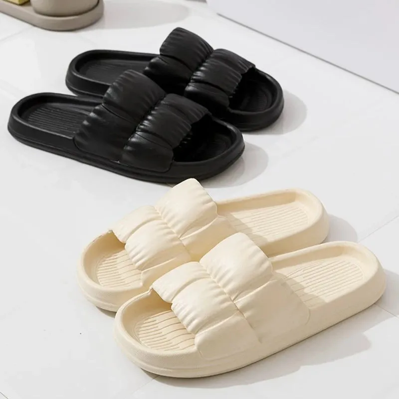 Indoor Home Soft Sole Cloud Slippers for Women