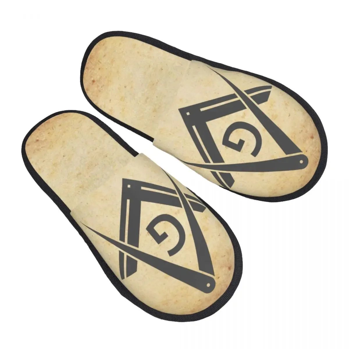 Master Mason Blue Lodge Slipper - Square & Compass G Various Colors