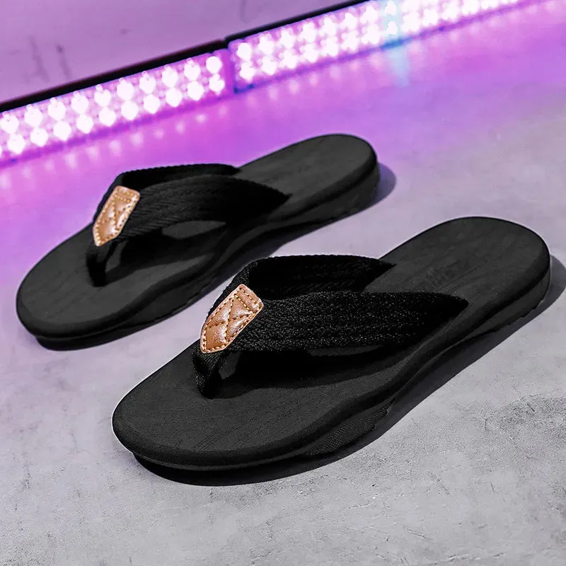 Men's Casual Slippers EVA Flip Flops Fashion Breathable Versatile Comfortable Waterproof Slipper - MSL50275