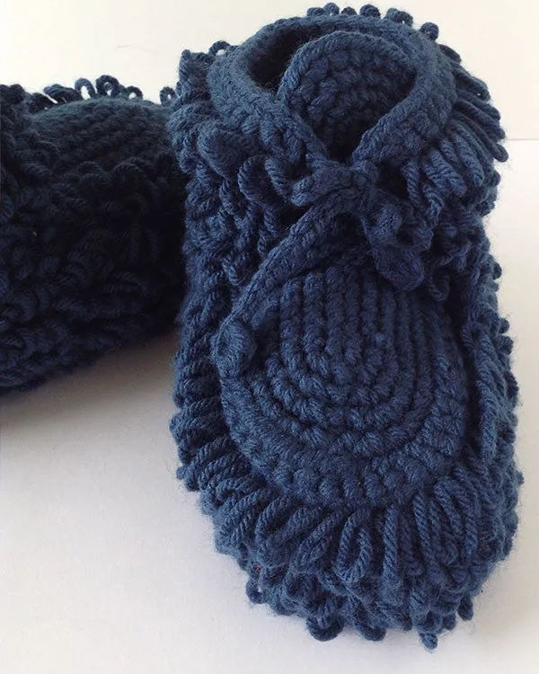 Mukluk Slippers Crochet Pattern