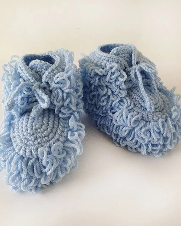 Mukluk Slippers Crochet Pattern