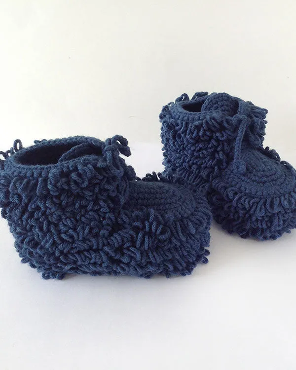 Mukluk Slippers Crochet Pattern