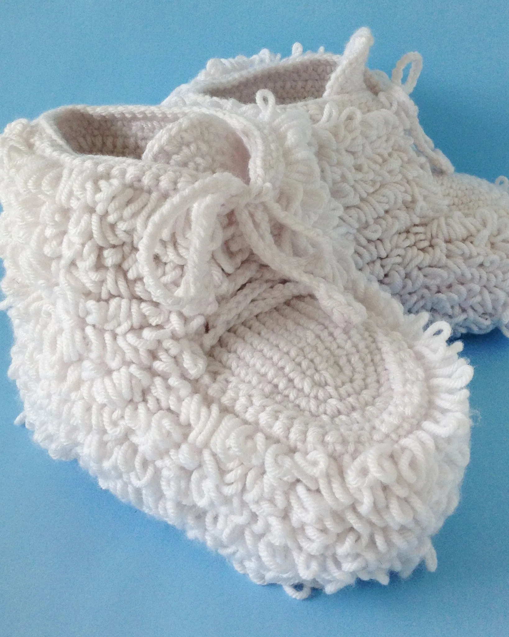 Mukluk Slippers Crochet Pattern