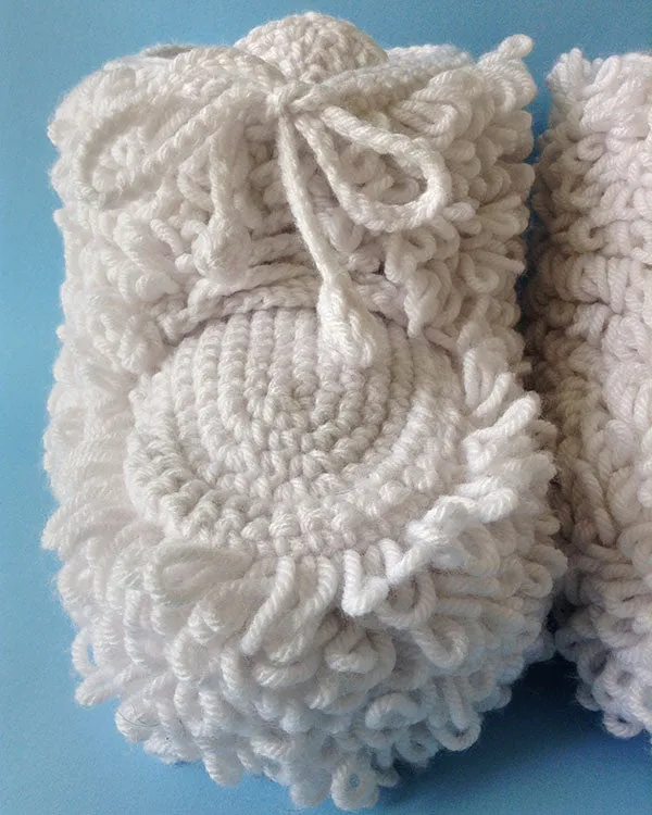 Mukluk Slippers Crochet Pattern