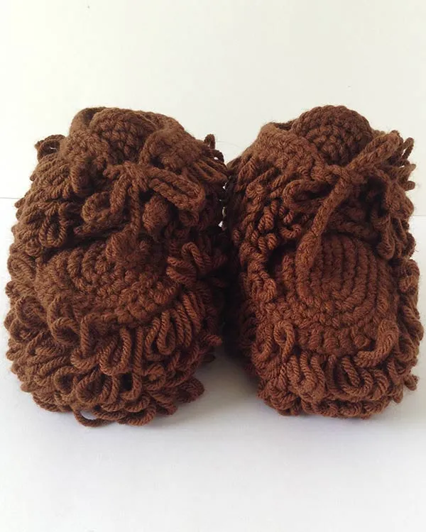 Mukluk Slippers Crochet Pattern