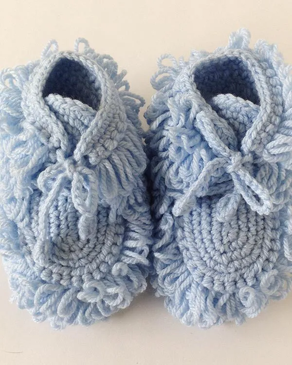 Mukluk Slippers Crochet Pattern