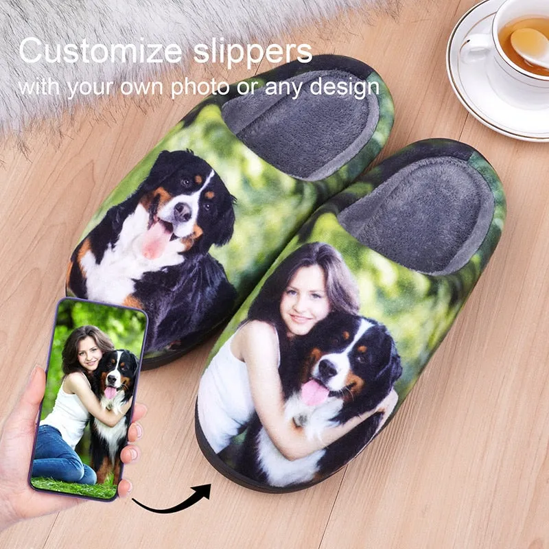 Personalised photo Slippers by Style's Bug