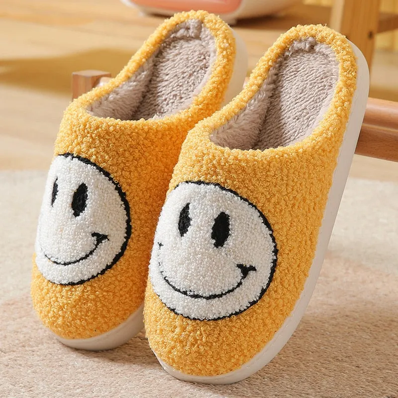 Smile Face Slippers for Women
