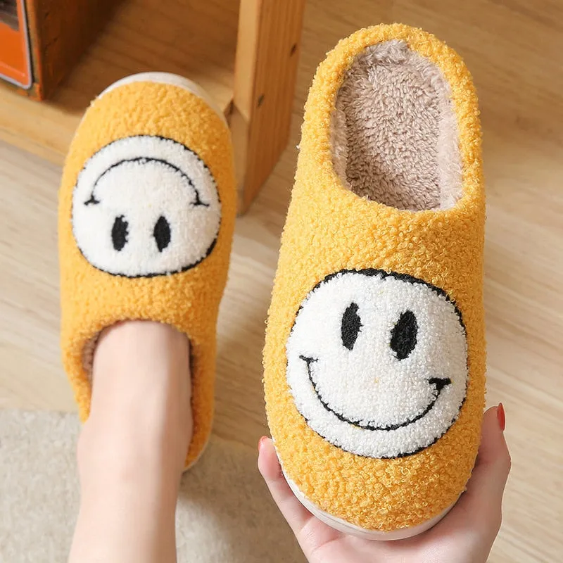Smile Face Slippers for Women