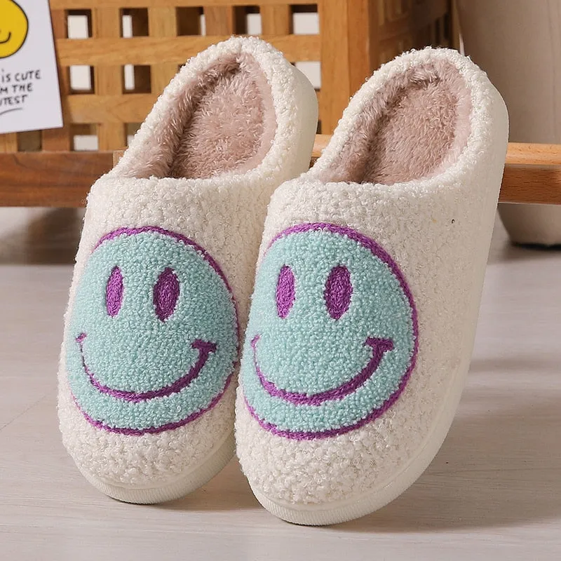 Smile Face Slippers for Women