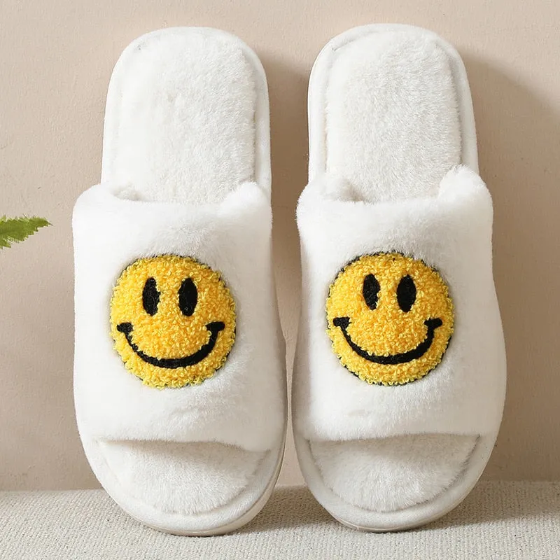Smile Face Slippers for Women