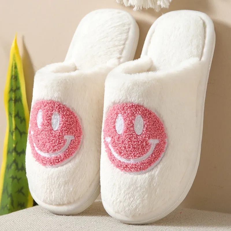 Smile Face Slippers for Women