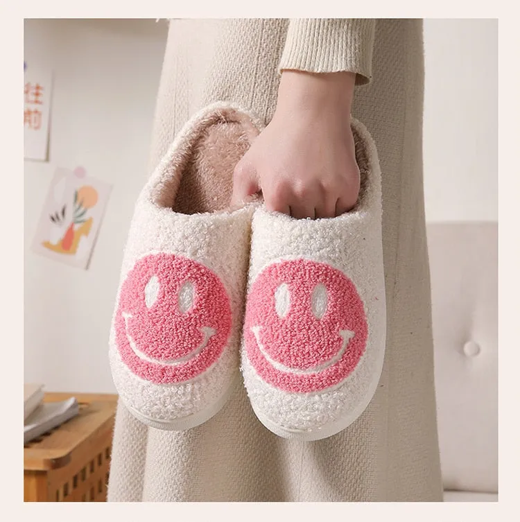 Smile Face Slippers for Women