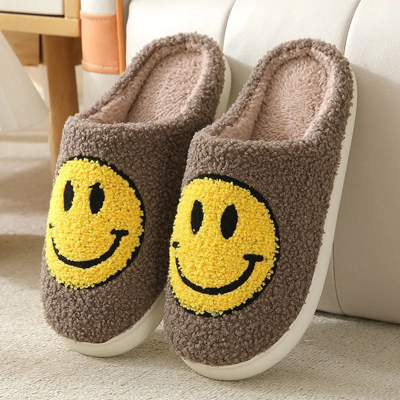 Smile Face Slippers for Women