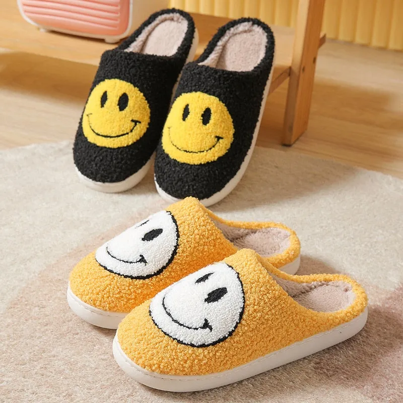 Smile Face Slippers for Women