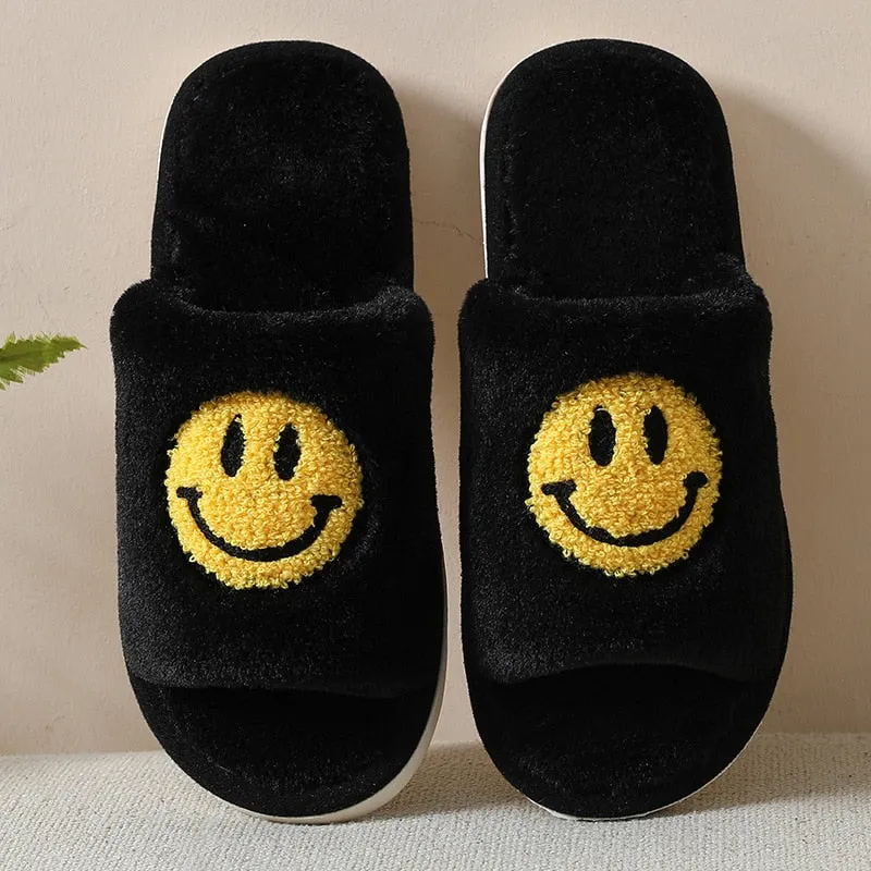 Smile Face Slippers for Women