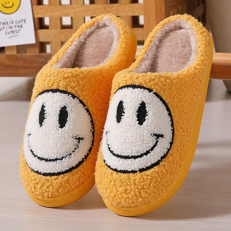 Smile Face Slippers for Women