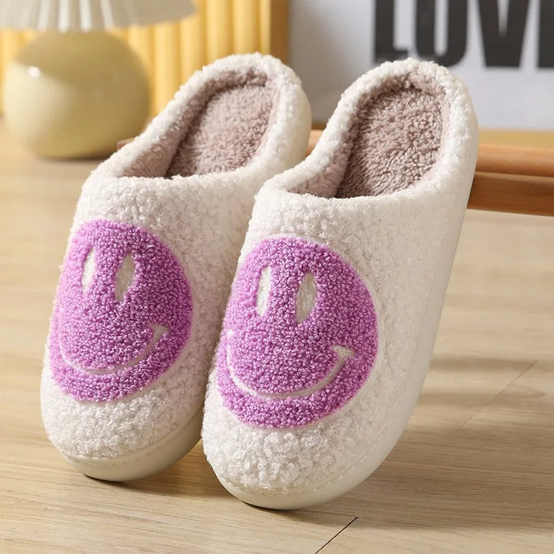 Smile Face Slippers for Women